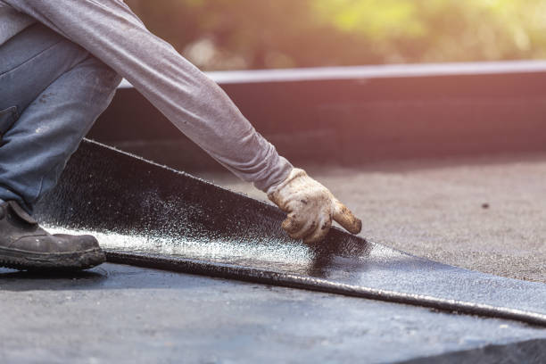 Professional Crawl Space Encapsulation technician working in Shelby, MI